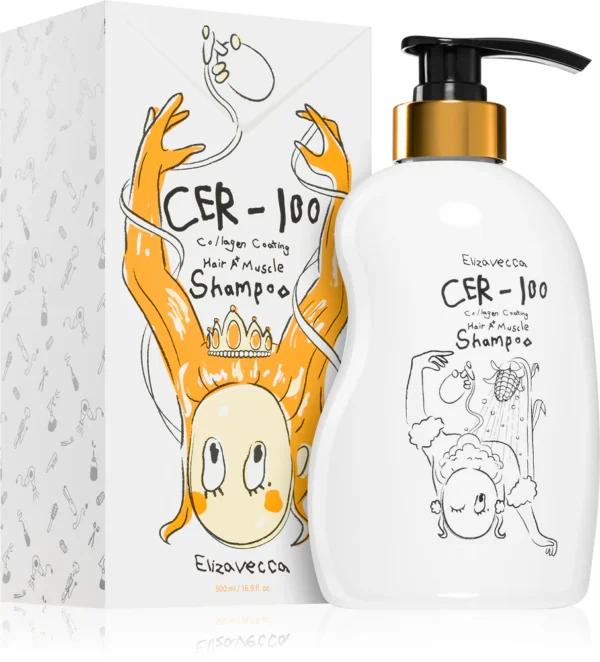 ELIZAVECCA CER-100 Collagen Coating Hair Muscle Shampoo