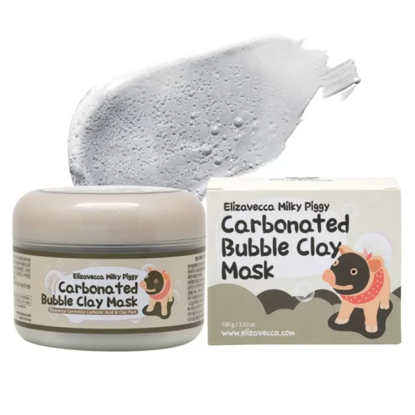 Elizavecca Buborékos agyag maszk Milky Piggy Carbonated Bubble Clay Mask - Image 2