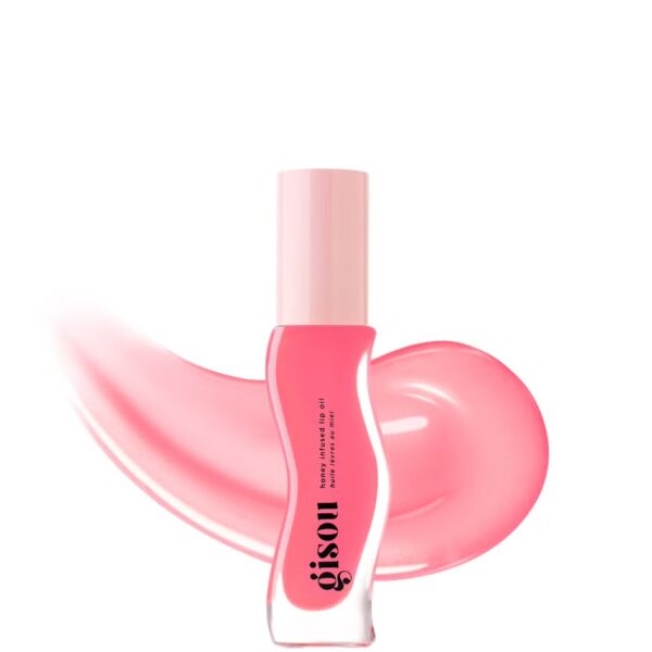 Gisou Honey Infused Lip Oil 8ml - Raspberry Swirl