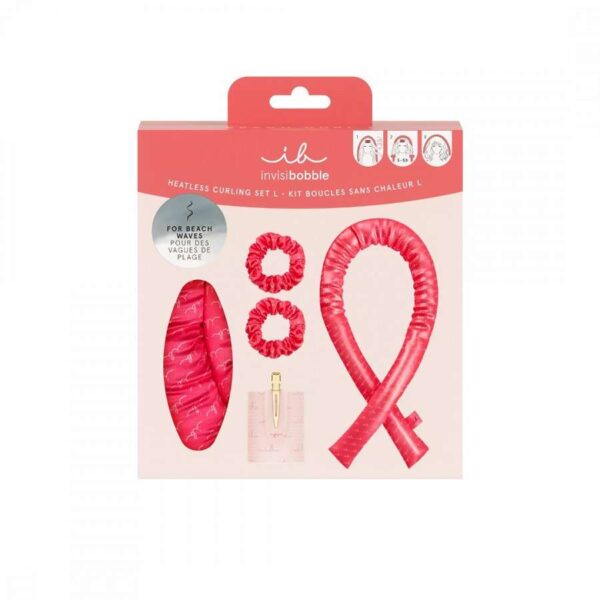 Invisibobble Beach Curl Red Gift Set L