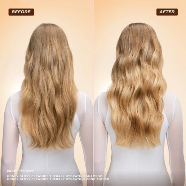 Gisou Honey Gloss Ceramide Therapy Hydrating Conditioner - Image 4